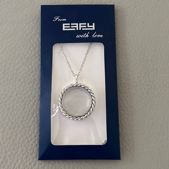 Effy Jewelry Effy Locket Pendant Silver Charm Necklace Poshmark